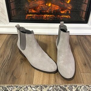 Cole Haan suede booties